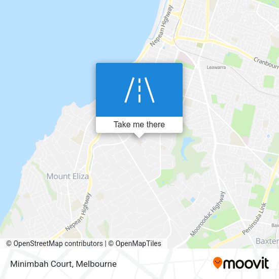 Minimbah Court map