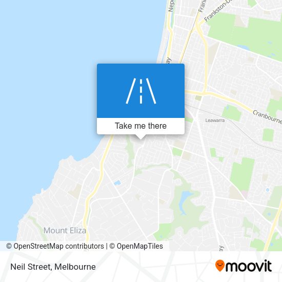 Neil Street map