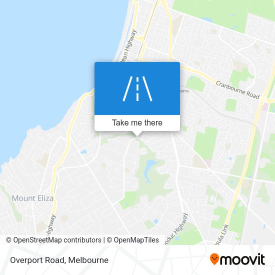 Overport Road map