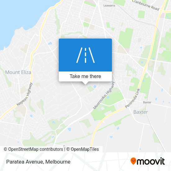 Paratea Avenue map
