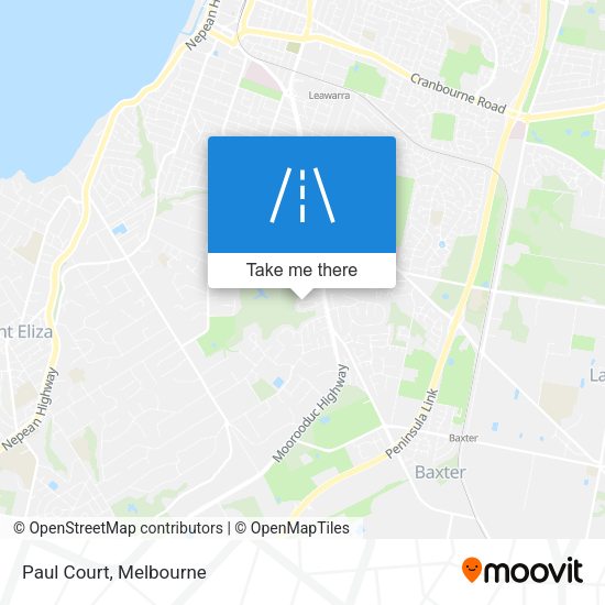 Paul Court map