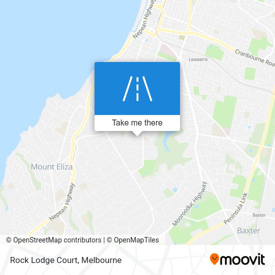 Rock Lodge Court map