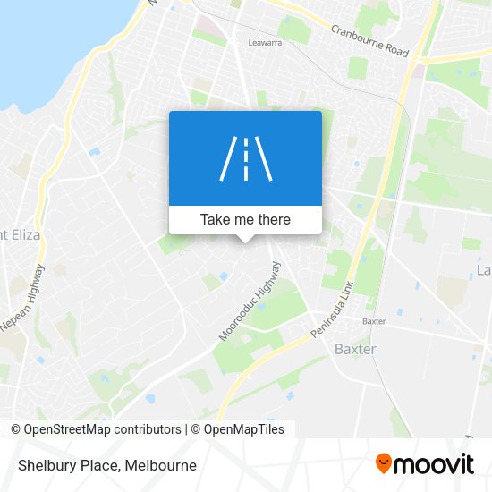 Shelbury Place map