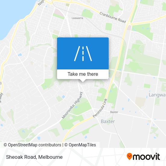 Sheoak Road map
