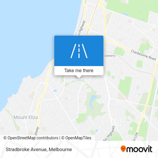 Stradbroke Avenue map