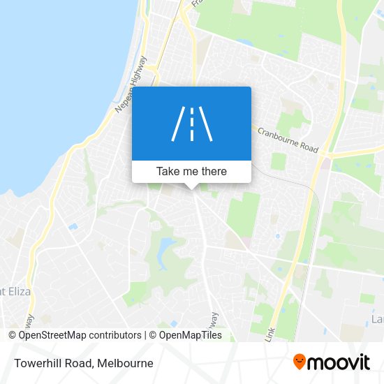 Towerhill Road map