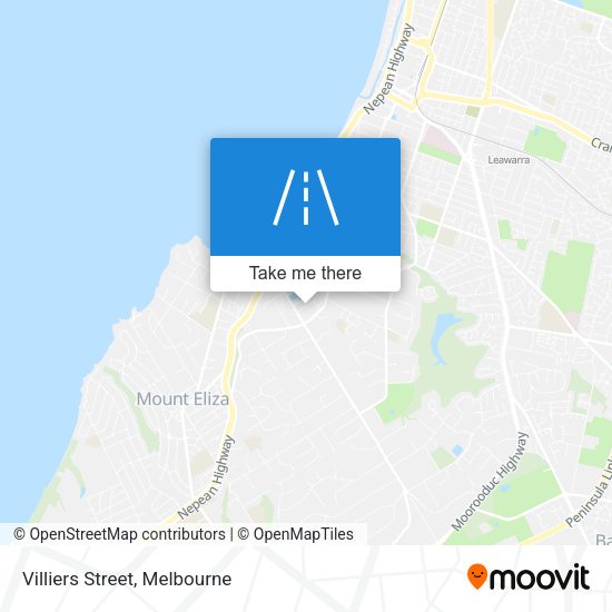 Villiers Street map
