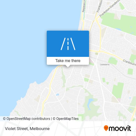 Violet Street map