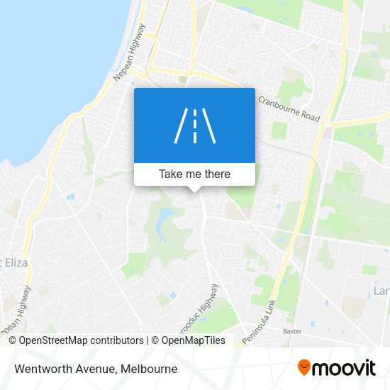 Wentworth Avenue map