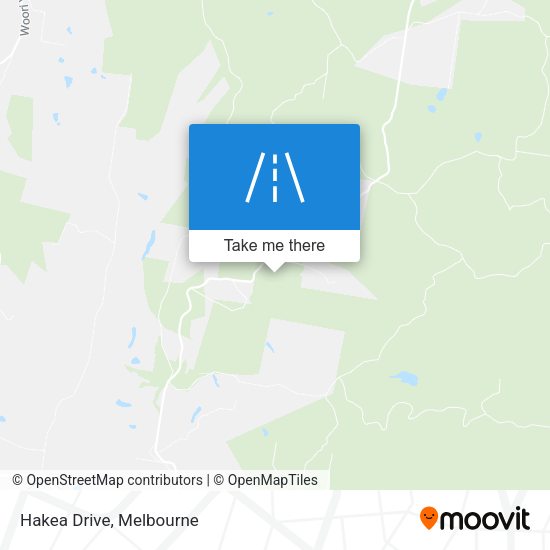 Hakea Drive map