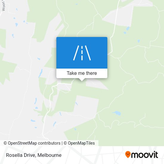 Rosella Drive map