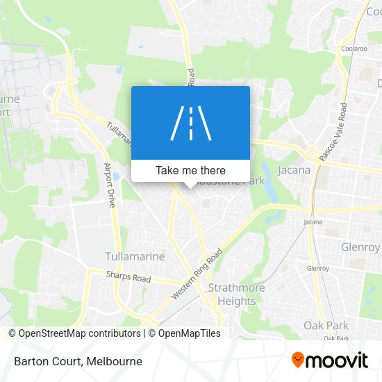 Barton Court map