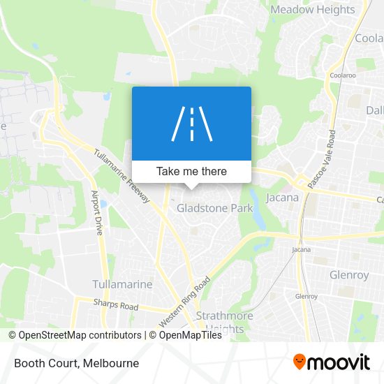 Booth Court map