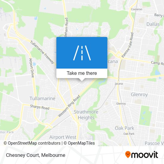 Chesney Court map