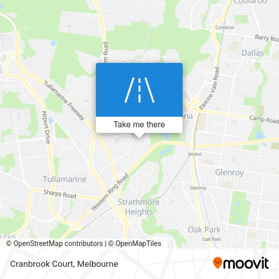 Cranbrook Court map