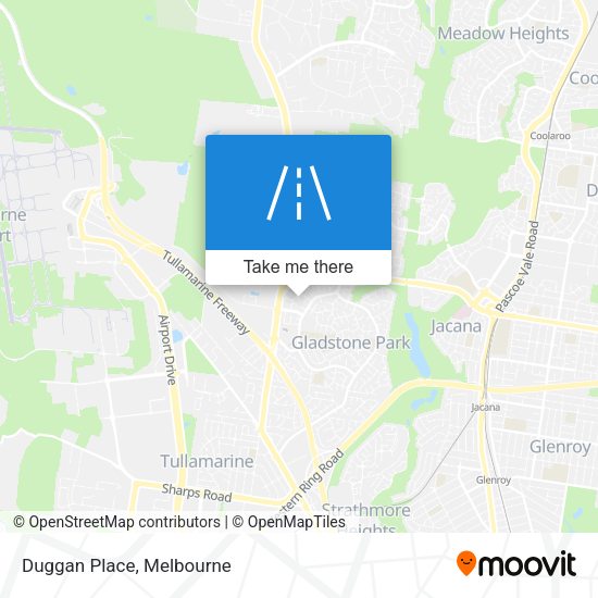 Duggan Place map