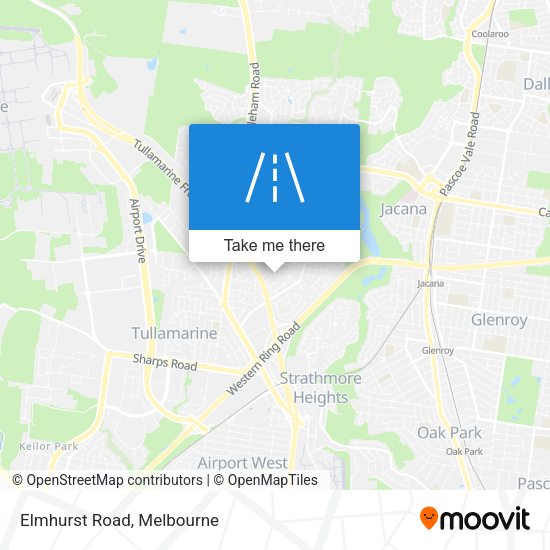 Elmhurst Road map