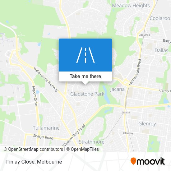 Finlay Close map
