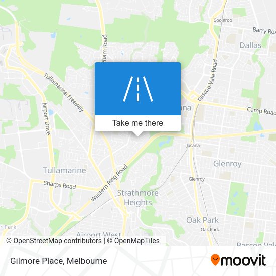 Gilmore Place map