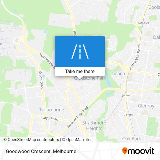 Goodwood Crescent map
