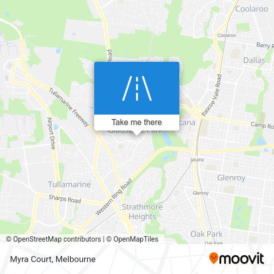 Myra Court map