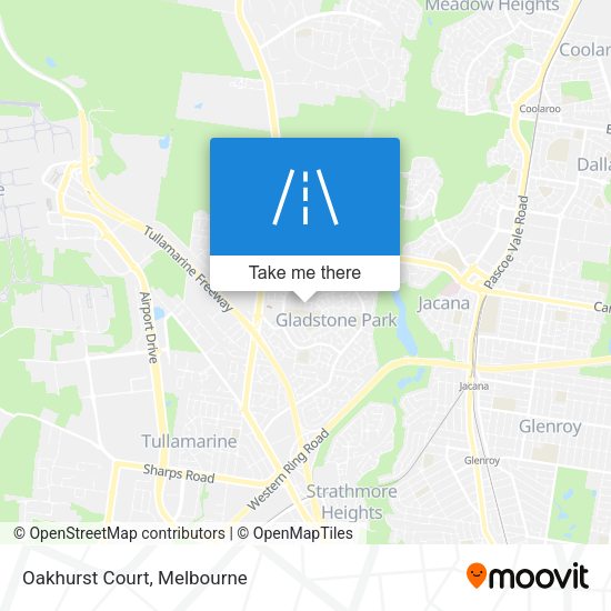 Oakhurst Court map