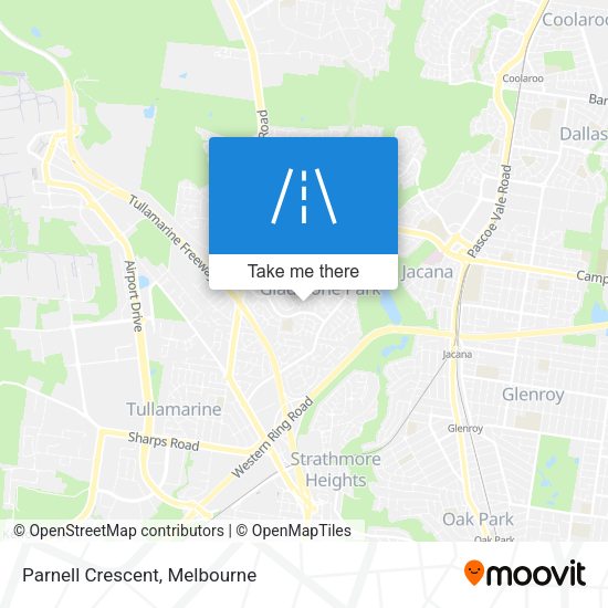 Parnell Crescent map