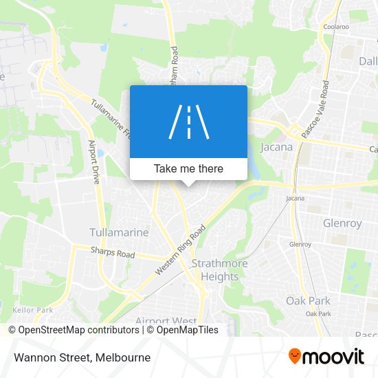 Wannon Street map