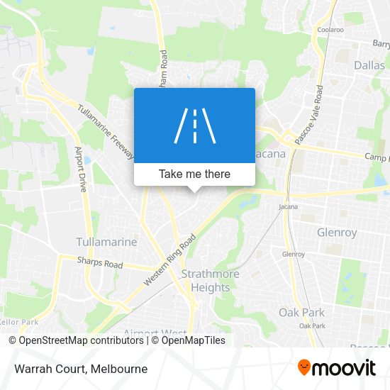 Warrah Court map