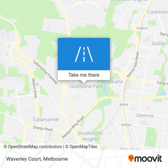 Waverley Court map