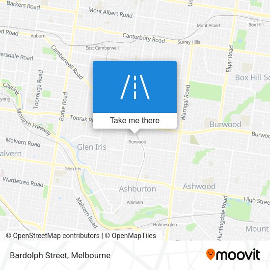 Bardolph Street map