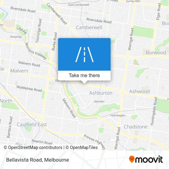 Bellavista Road map