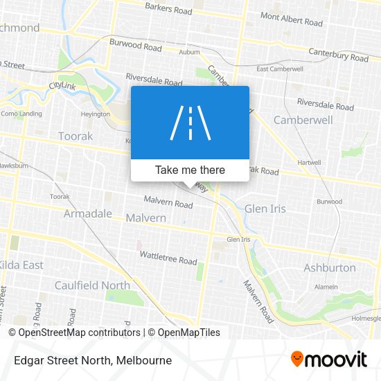 Edgar Street North map