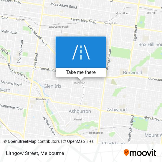 Lithgow Street map