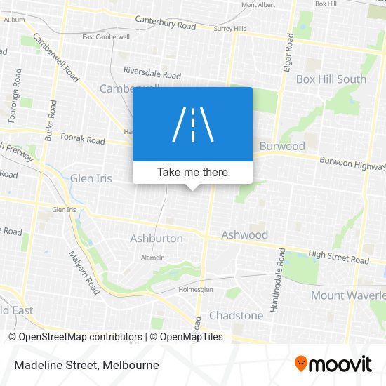 Madeline Street map