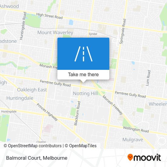 Balmoral Court map