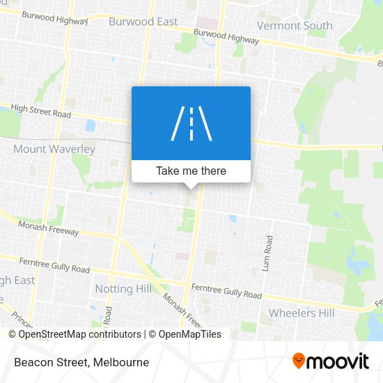 Beacon Street map