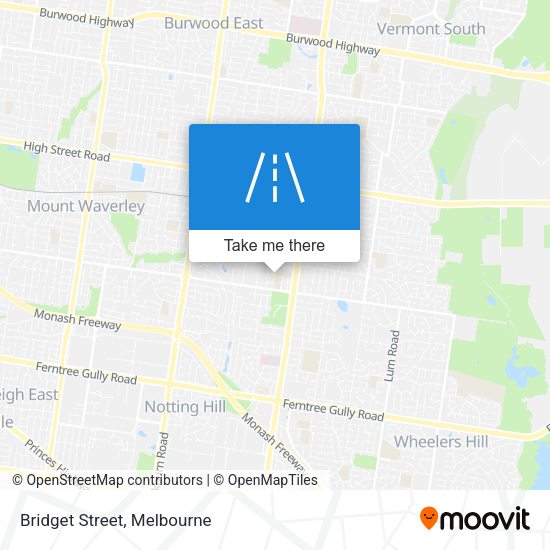 Bridget Street map