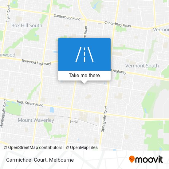 Carmichael Court map
