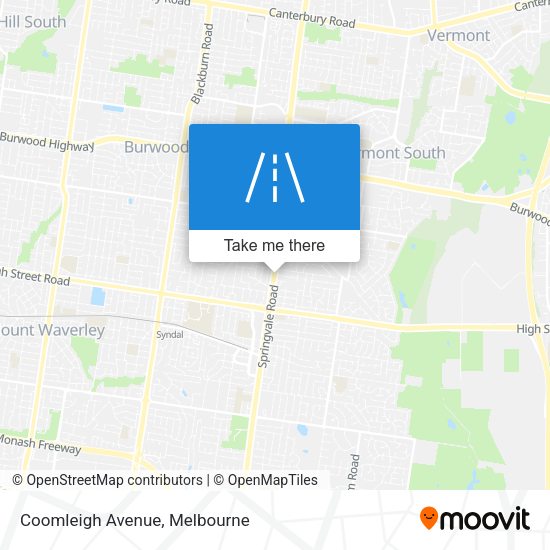 Coomleigh Avenue map