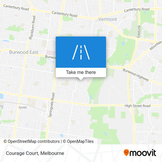 Courage Court map