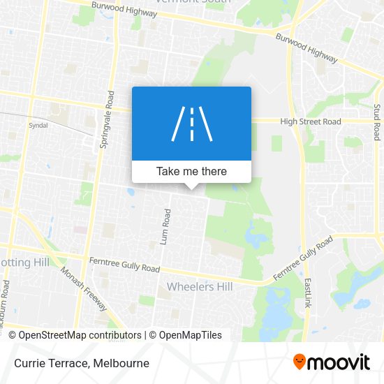 Currie Terrace map