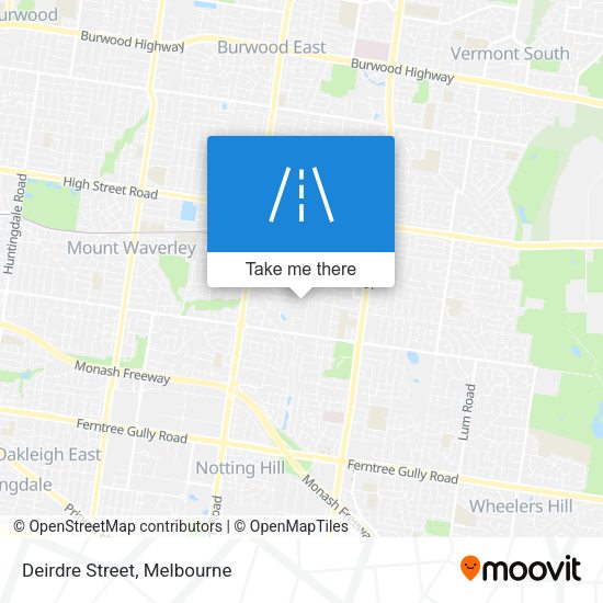 Deirdre Street map