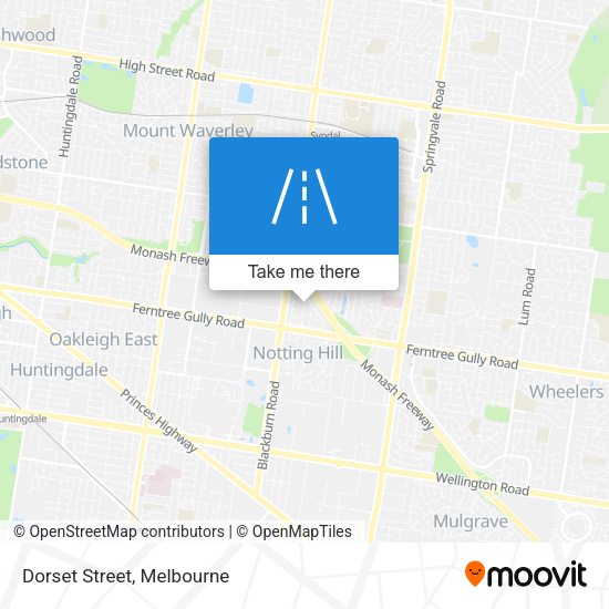 Dorset Street map