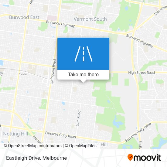 Eastleigh Drive map