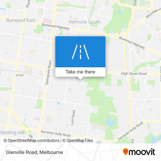 Glenville Road map