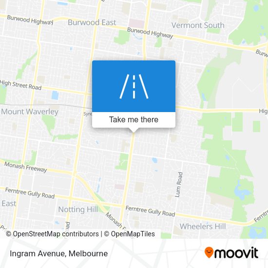 Ingram Avenue map
