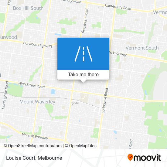 Louise Court map