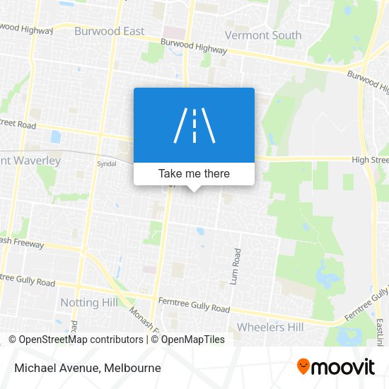Michael Avenue map