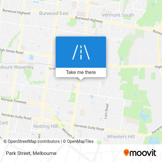Park Street map